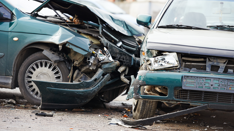 Wreck With Airbag Deployment and Injuries on Madison Ave in Union, NJ