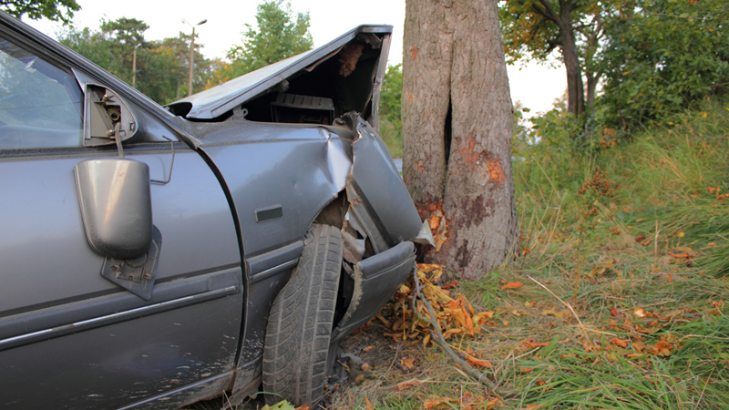 One Hurt in Crash on Morris Ave