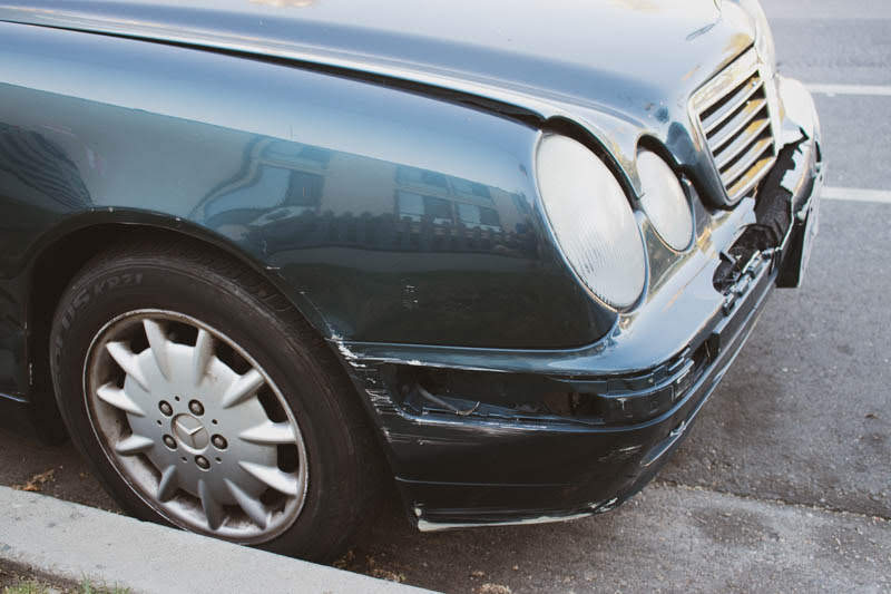 One Hurt in Head-On Crash on E Linden Ave