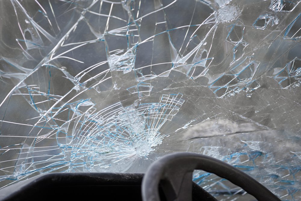 One Injured in Crash on Monmouth Ave