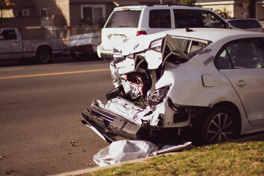 Driver's Legs Pinned in Crash on W Fleming Pike